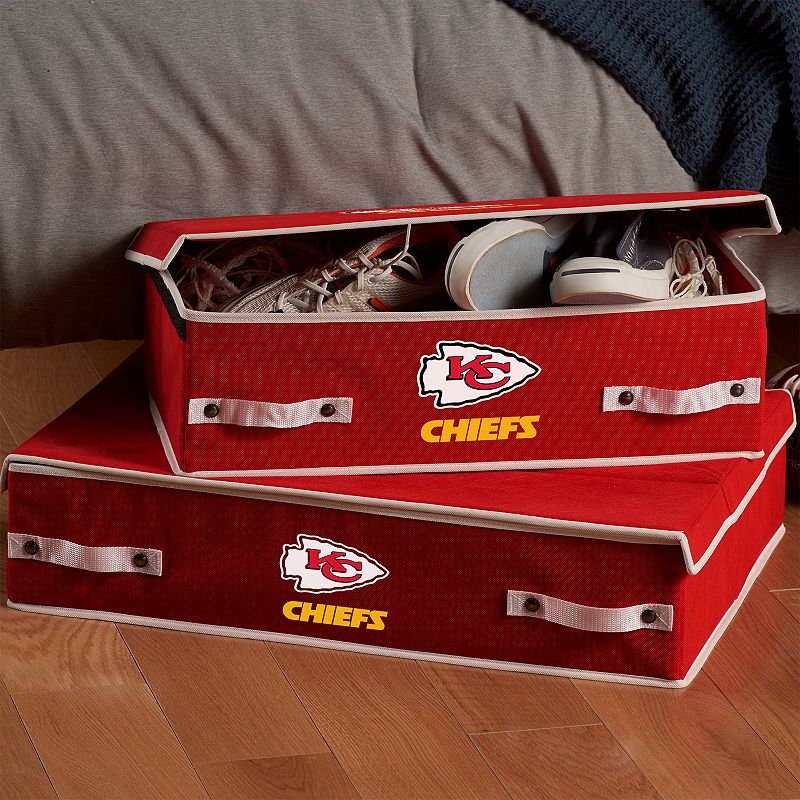 Franklin Sports Kansas City Chiefs Large Under-the-Bed Storage Bin