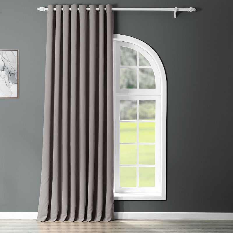 EFF Blackout 1-Panel Grommet Doublewide Window Curtain