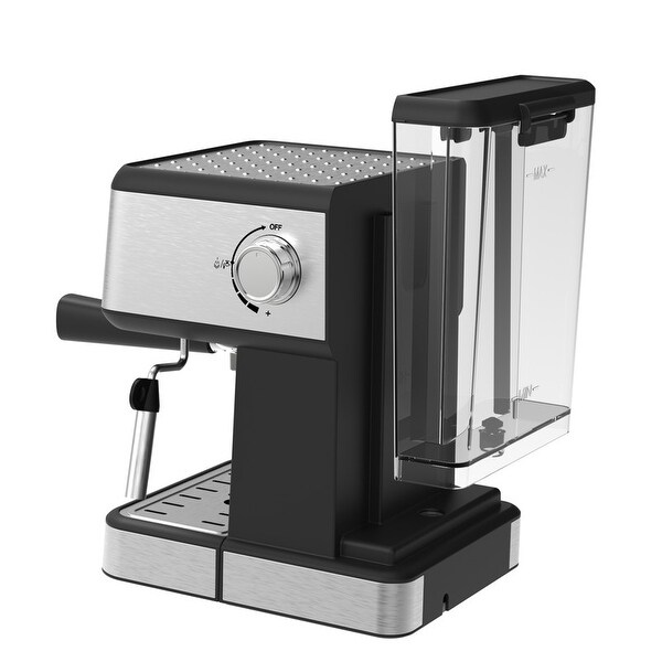 20 Bar Pump Espresso Machine with Pressure Gauge and Milk Frother