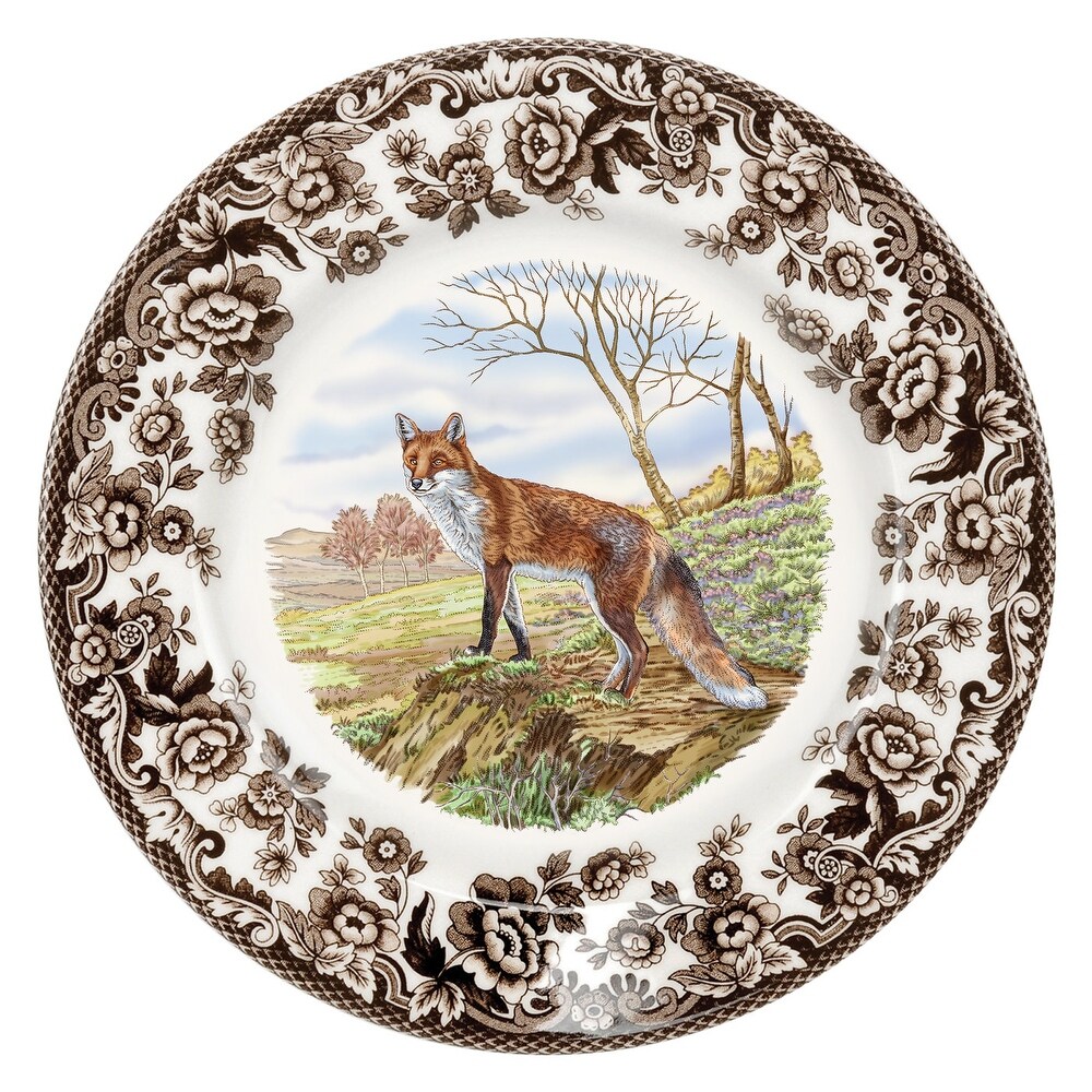 Spode Woodland Salad Plate Assorted Animals