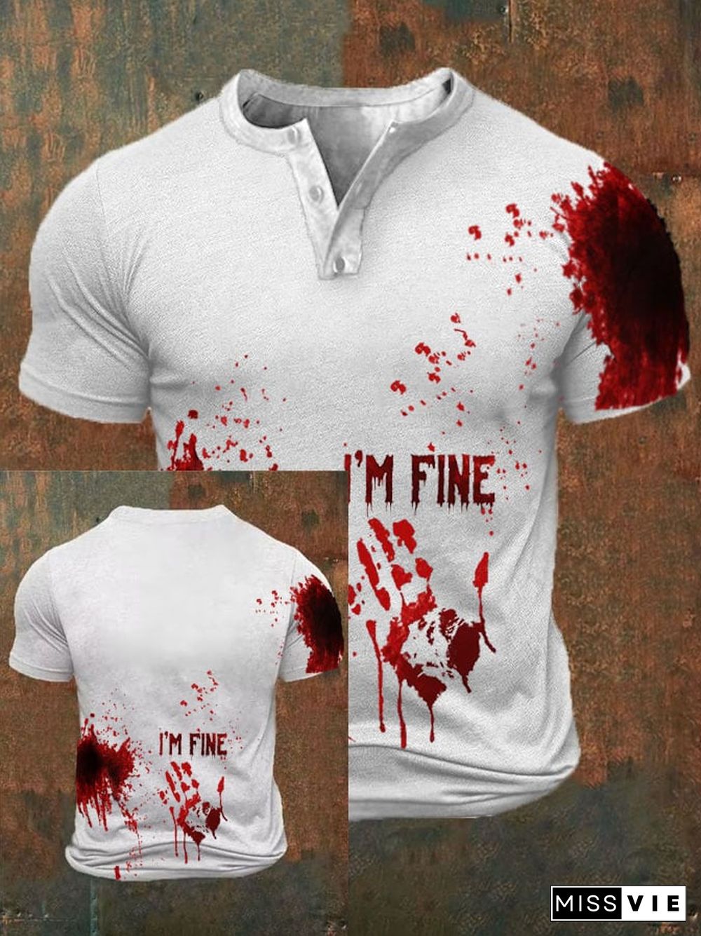 Halloween Men's Printed T-Shirt