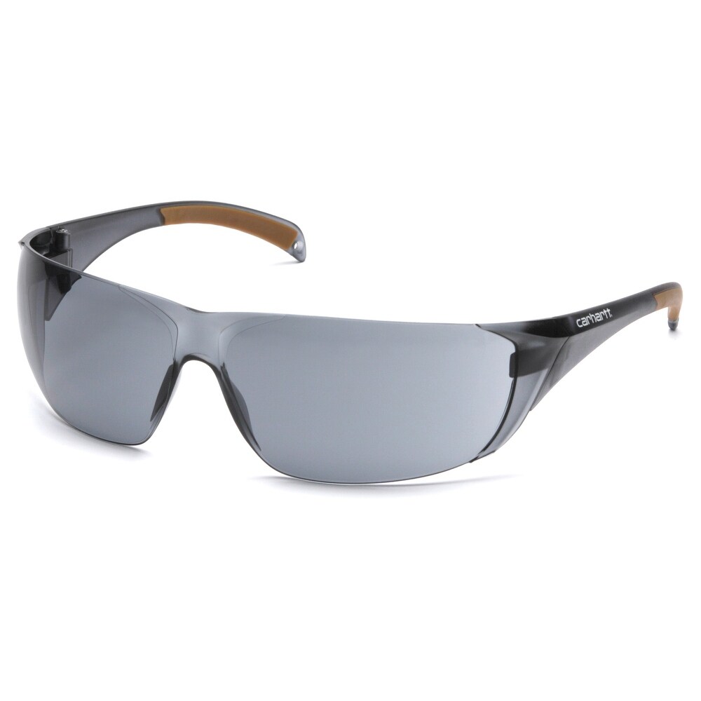 Carhartt Billings Anti Fog Safety Glasses Gray Lens Gray Frame 1 pc