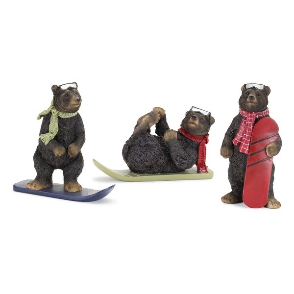 Bear Snowboard (Set of 3)