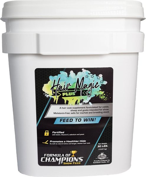 Formula of Champions Hair Magic Plus Show Livestock Hair Supplement