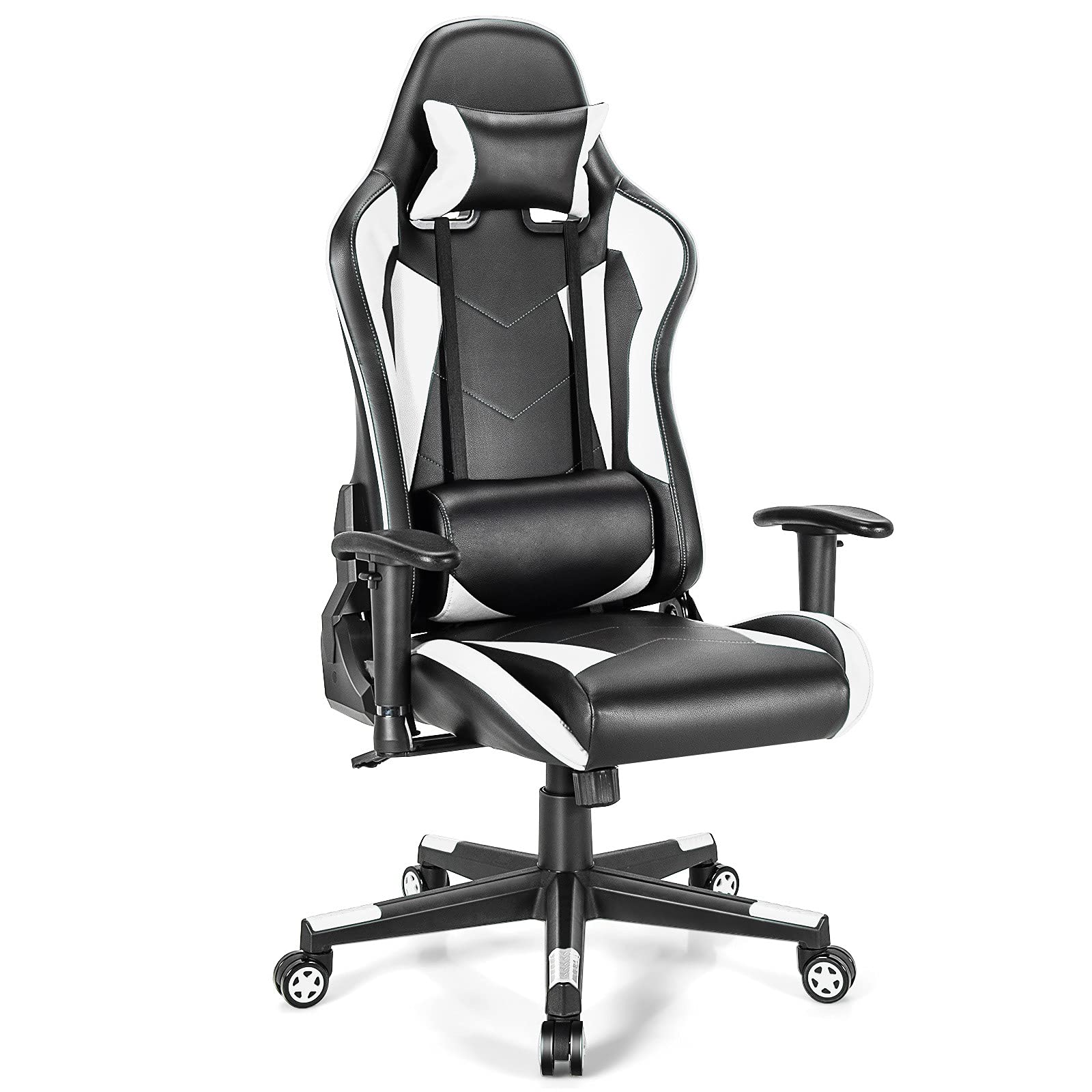 Giantex Home Office Chair PU Leather Desk Chair