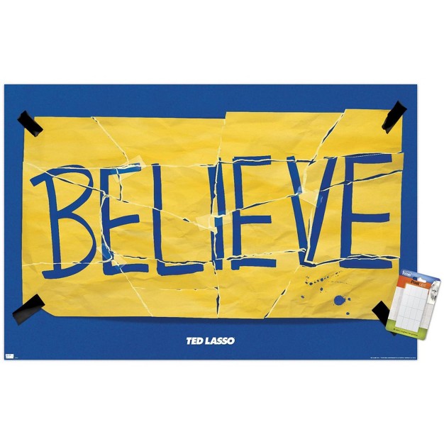 Trends International Ted Lasso Torn Believe Unframed Wall Poster Prints