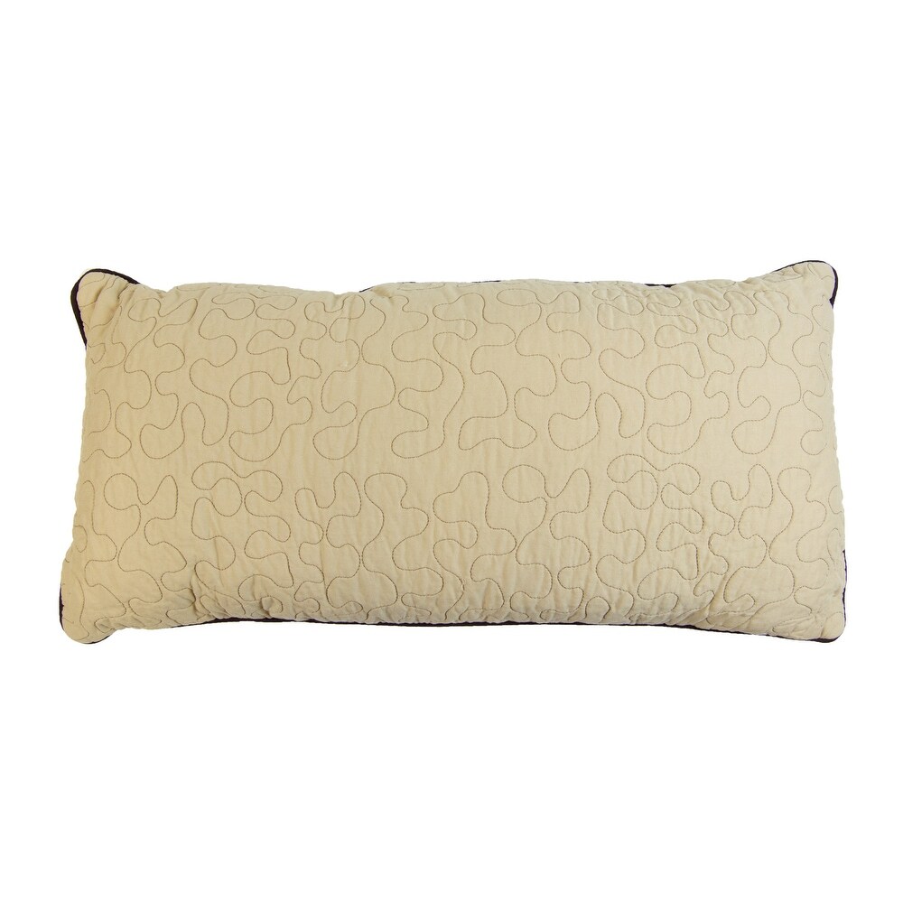 Donna Sharp Rustic Star Cotton Rectangle Decorative Pillow