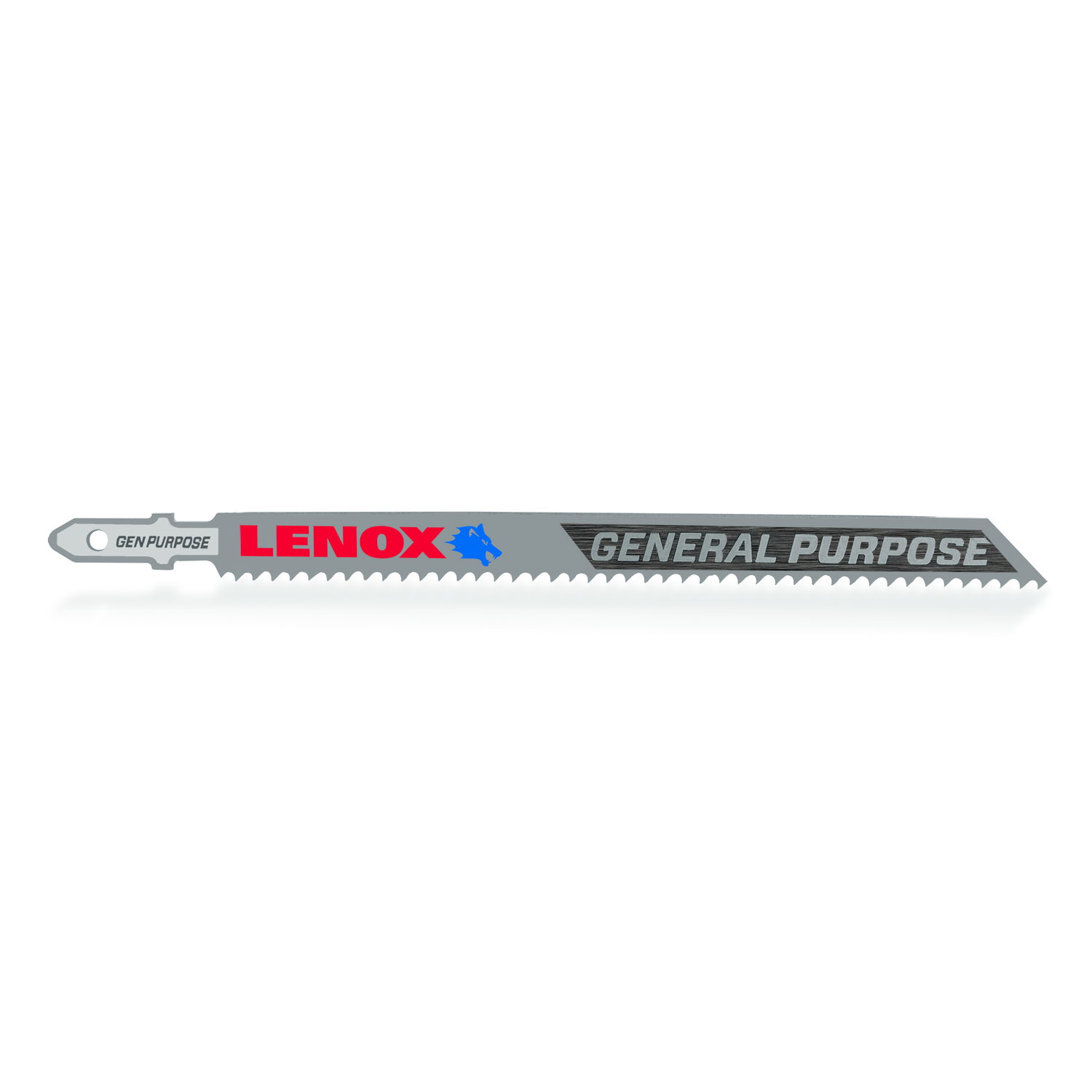 Lenox 5-1/4 in. Bi-Metal T-Shank General Purpose Jig Saw Blade 10 TPI 3 pk