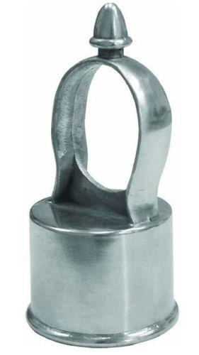 Jake Sales Brand - 1-7/8” x 1-3/8” Chain Link Eye Top (Loop Cap) - Aluminum - Each