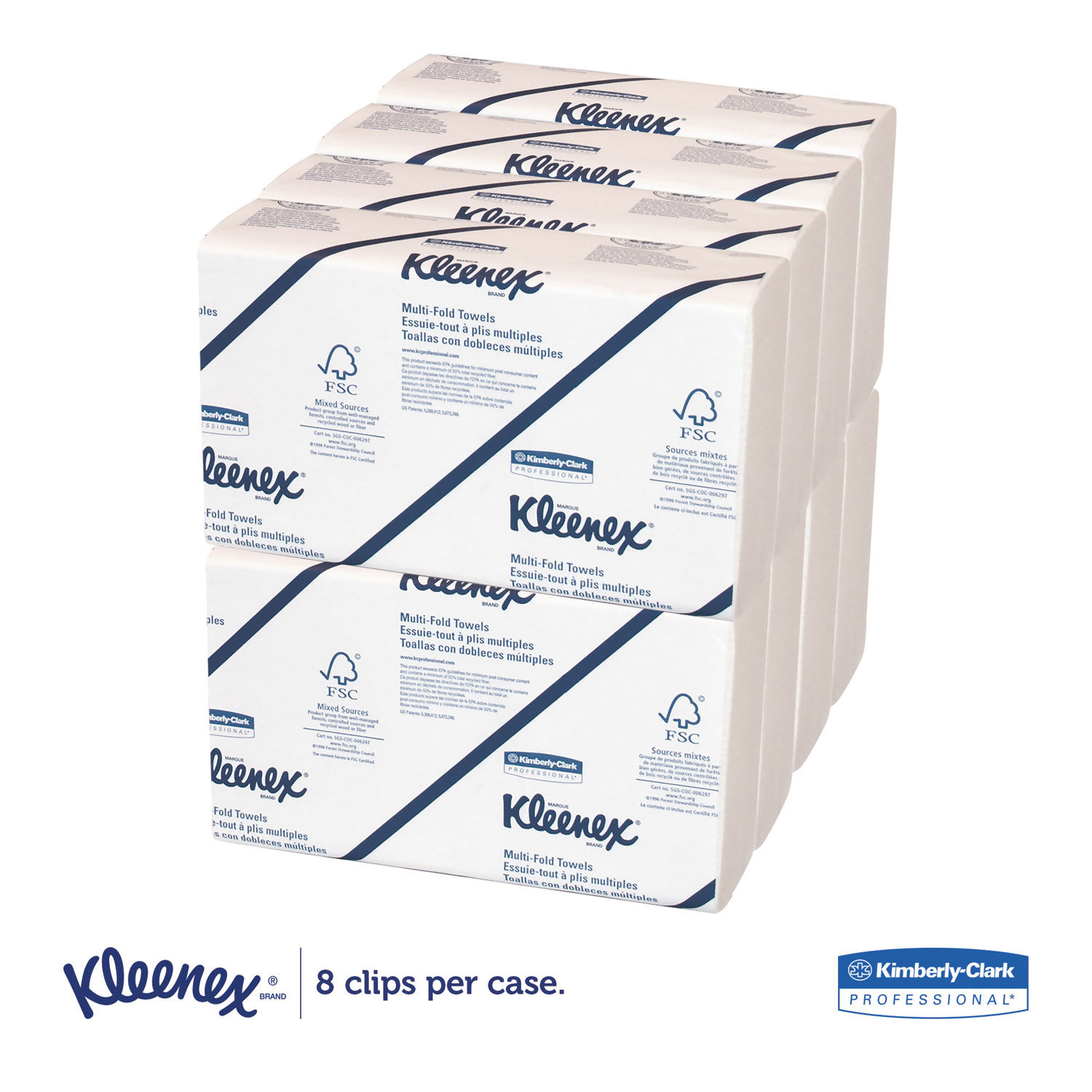 Multi-Fold Paper Towels by Kleenexandreg; KCC02046