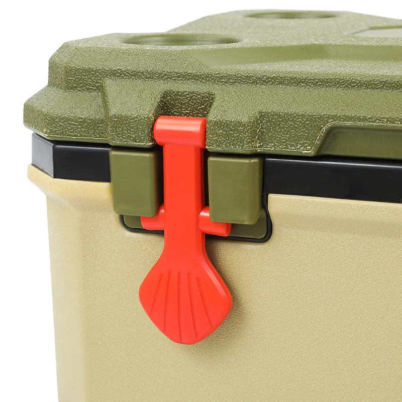 Hot selling foodgrade Design cooler box multifunctional outdoor and indoor ice chest cooler for camping fishing hunting