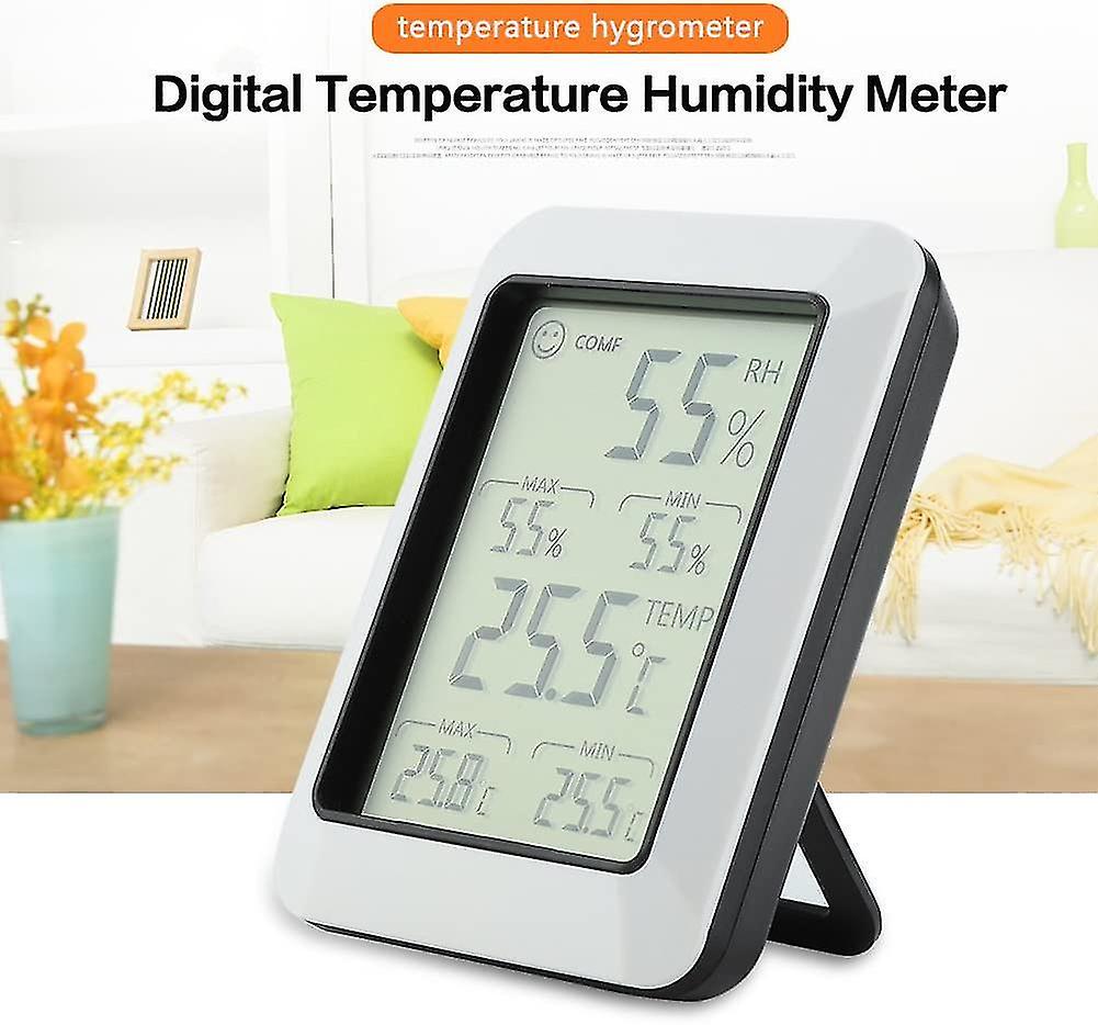 Digital Lcd Hygrometer Temperature Lcd Humidity Monitor Indoor Digital Room Thermometer