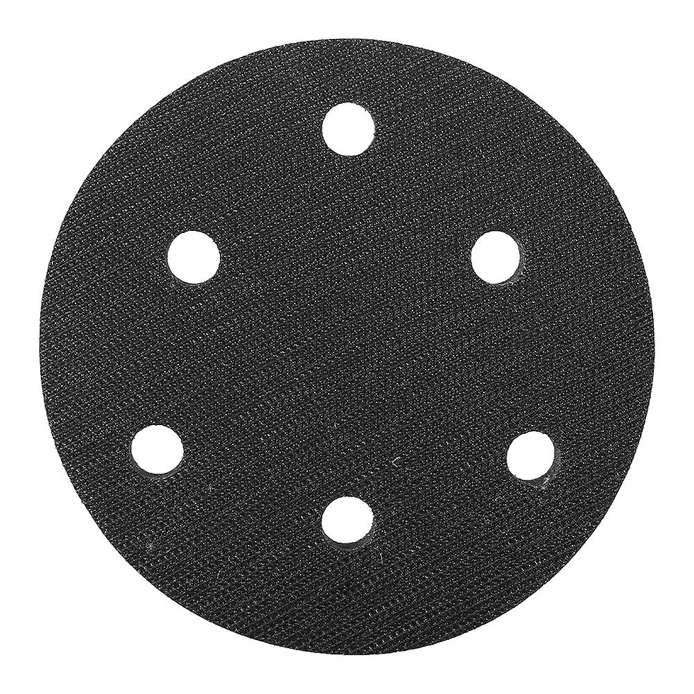 125mm Diameter Soft Buffer Sponge Interface Cushion Pad For Sanding Pads (6 Holes)