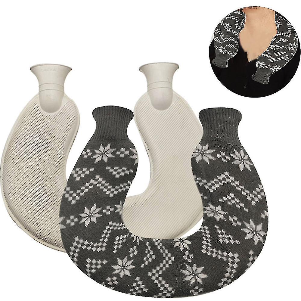 U-shaped Hot Water Bottle For Neck And Shoulder， Warmer Hot Water Bag