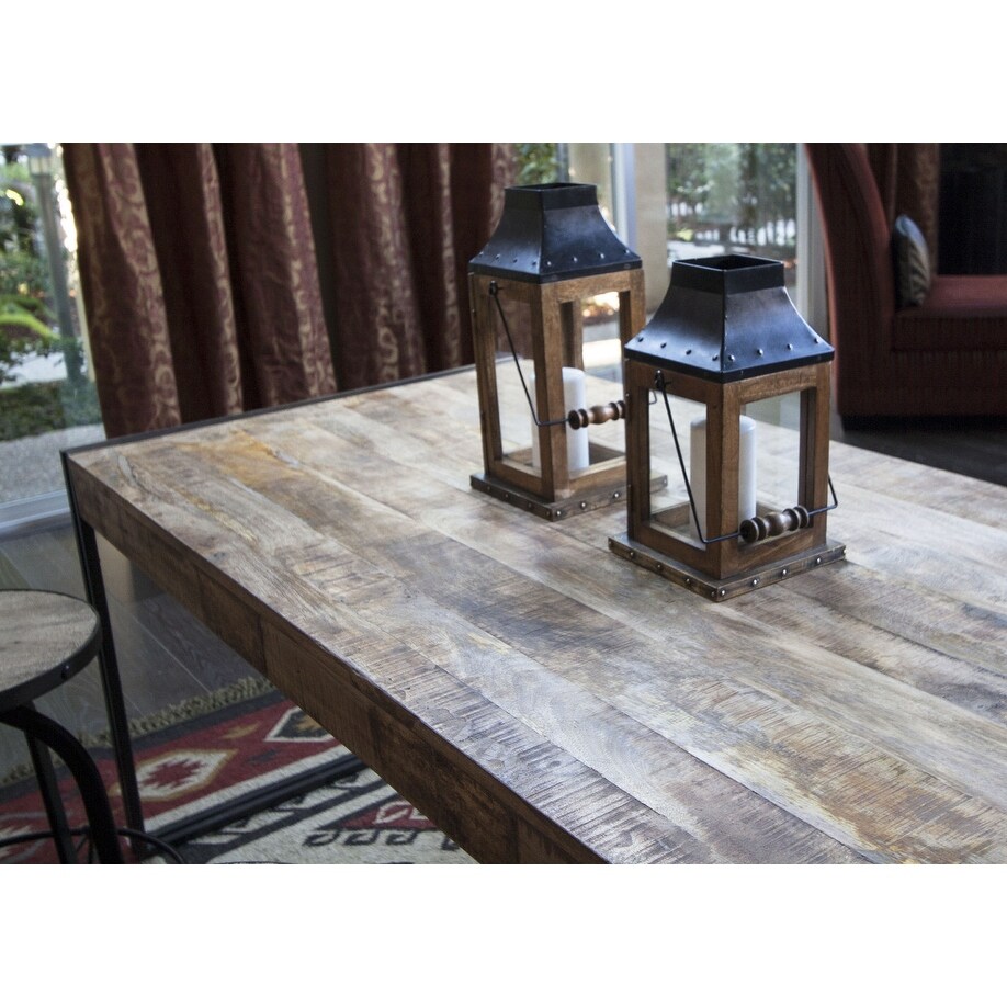 Handmade Timbergirl Reclaimed Mango Wood Dining Table (India)