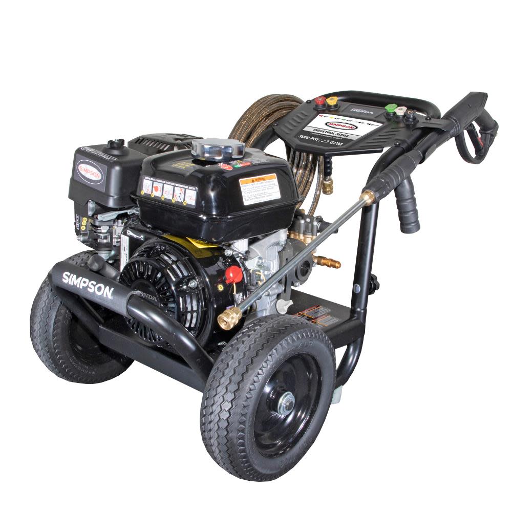 Industrial Pressure Washer 3000PSI 2.7GPM ; 50 State Certified ;