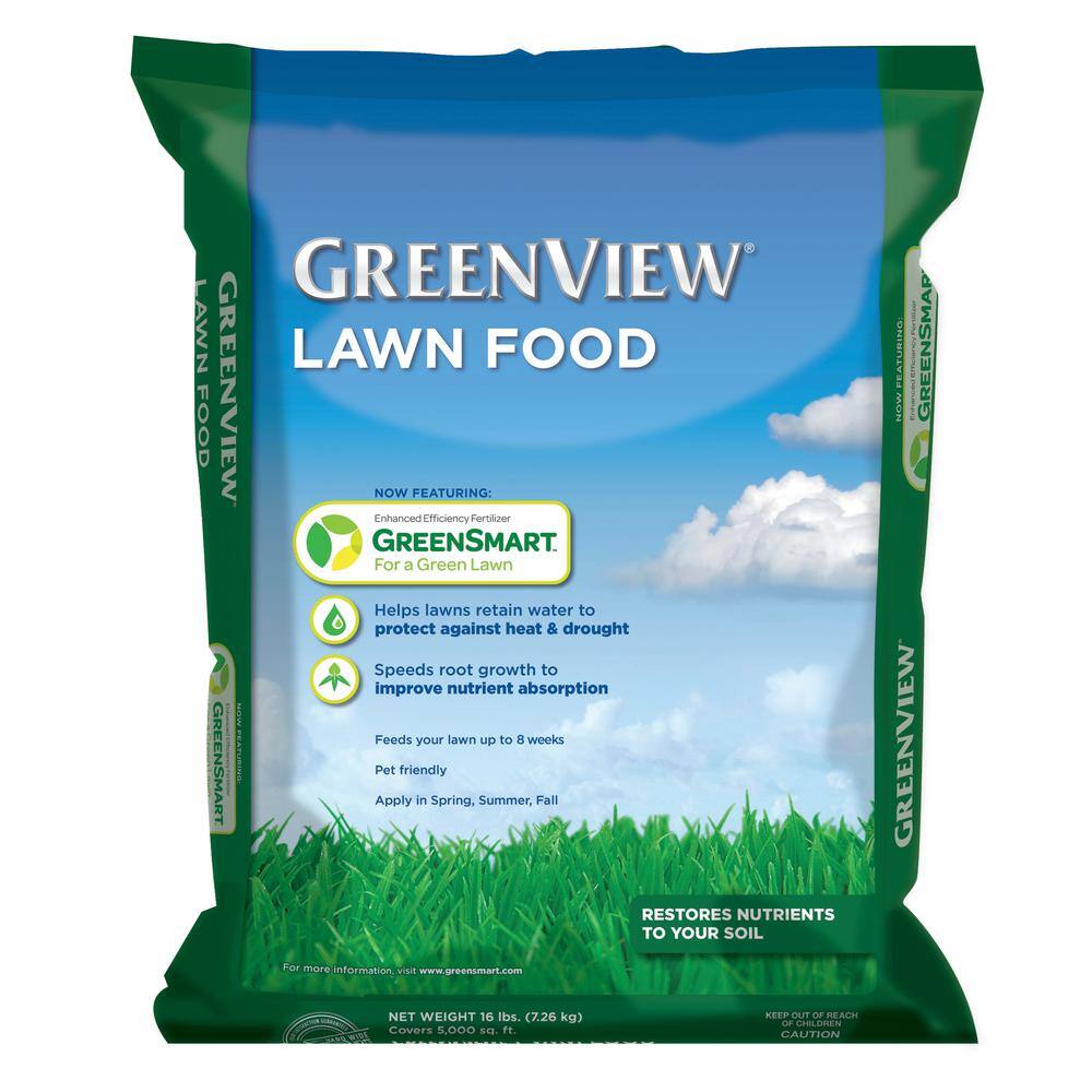 GreenView 16 lbs. Lawn Food Covers 5000 sq. ft. (22-0-4) 2131176