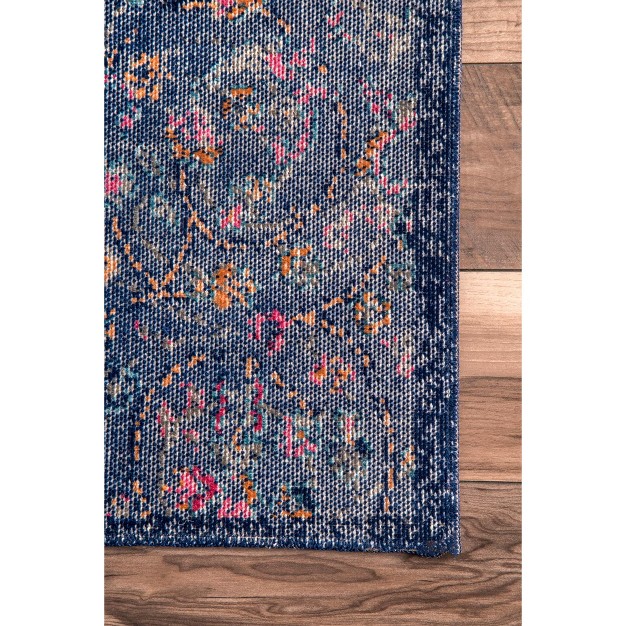 Nuloom Celina Floral Mandala Area Rug