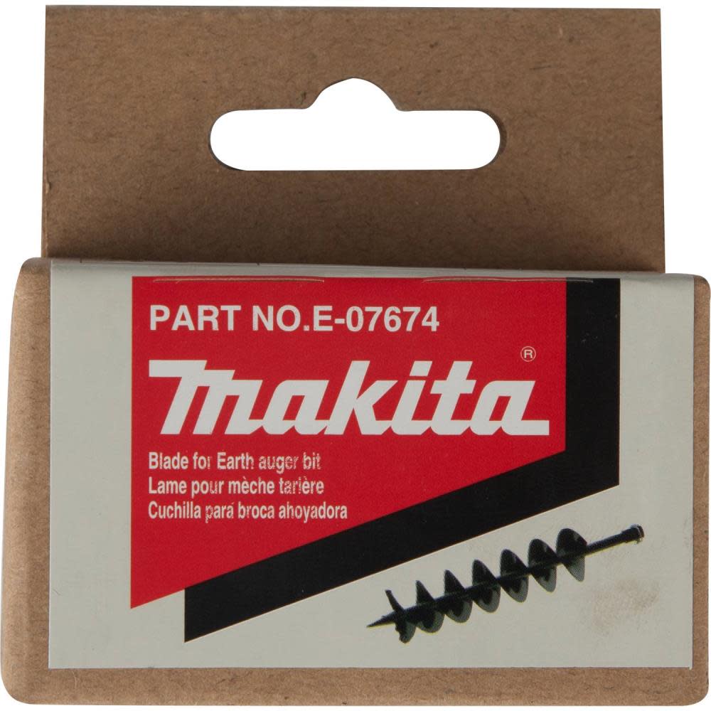 Makita Earth Auger Drill Bit Blade Set 6 ;