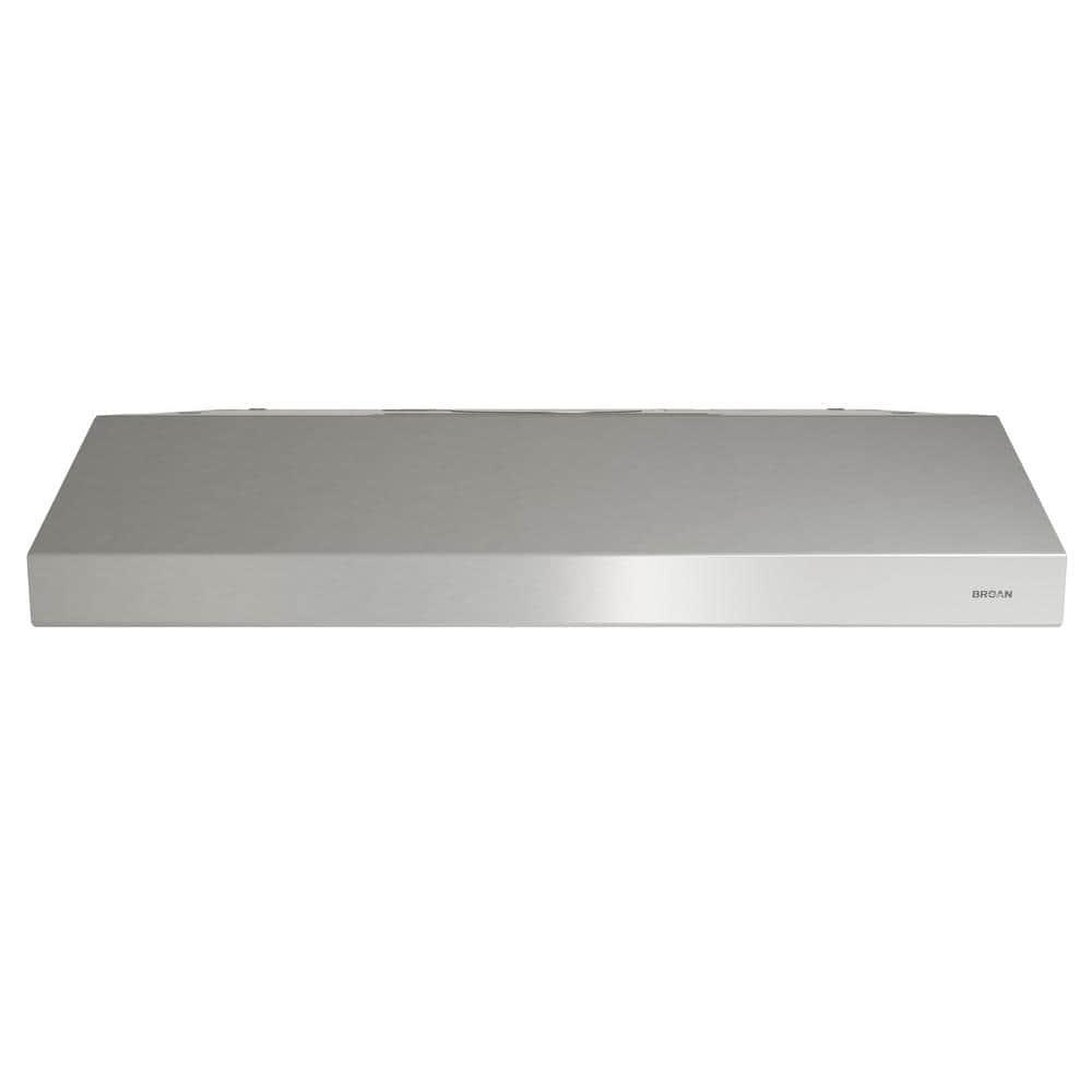 BroanNuTone 24 in 300 Max Blower CFM Convertible UnderCabinet Range Hood with Light in Stainless Steel ENERGY STAR