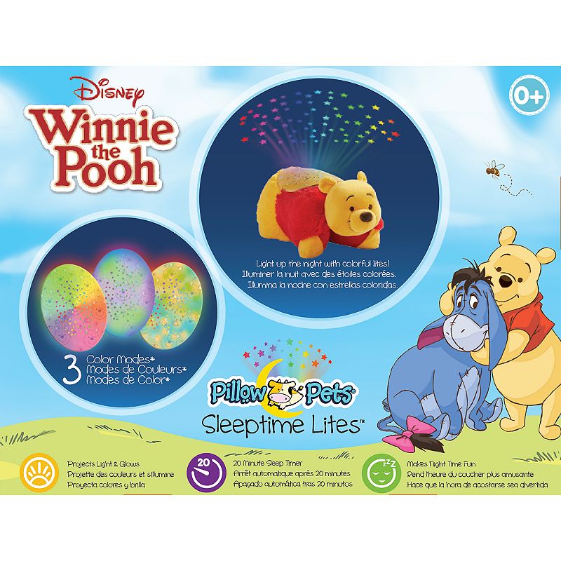 Pillow Pets Disney's Winnie The Pooh Plush Sleeptime Lite