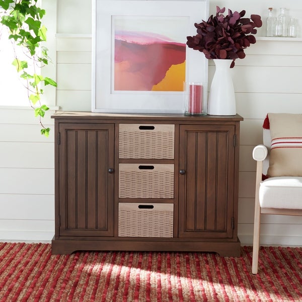 SAFAVIEH Landers 2-Drawer and 3 Removable Baskets - 39.8