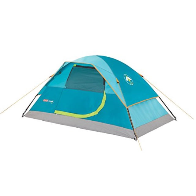 Coleman Wonder Lake Glow in the Dark Dome 4' x 7' Youth Tent， 1 Room， Teal