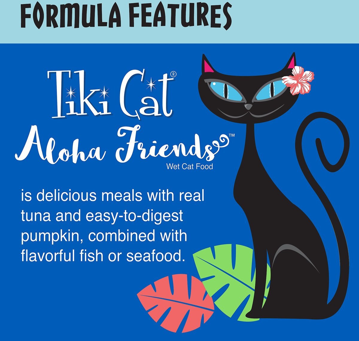 Tiki Cat Aloha Friends Tuna with Tilapia and Pumpkin Grain-Free Wet Cat Food