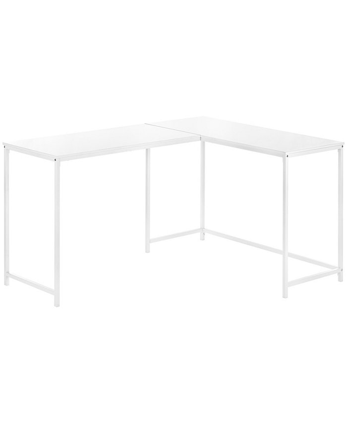 Monarch Specialties L-Shaped Desk with Ample Work Space