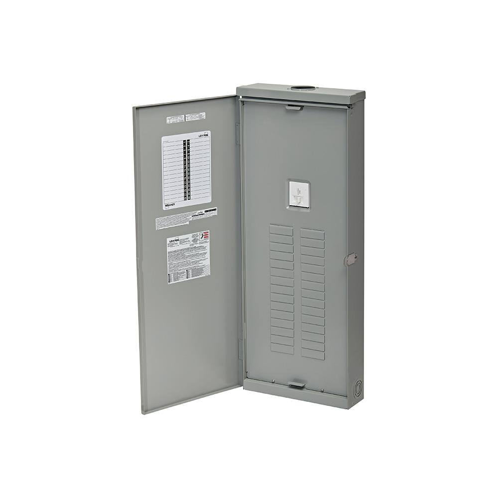 Leviton 200 Amp 30-Space Outdoor Load Center with Main Circuit Breaker LR320-BDD