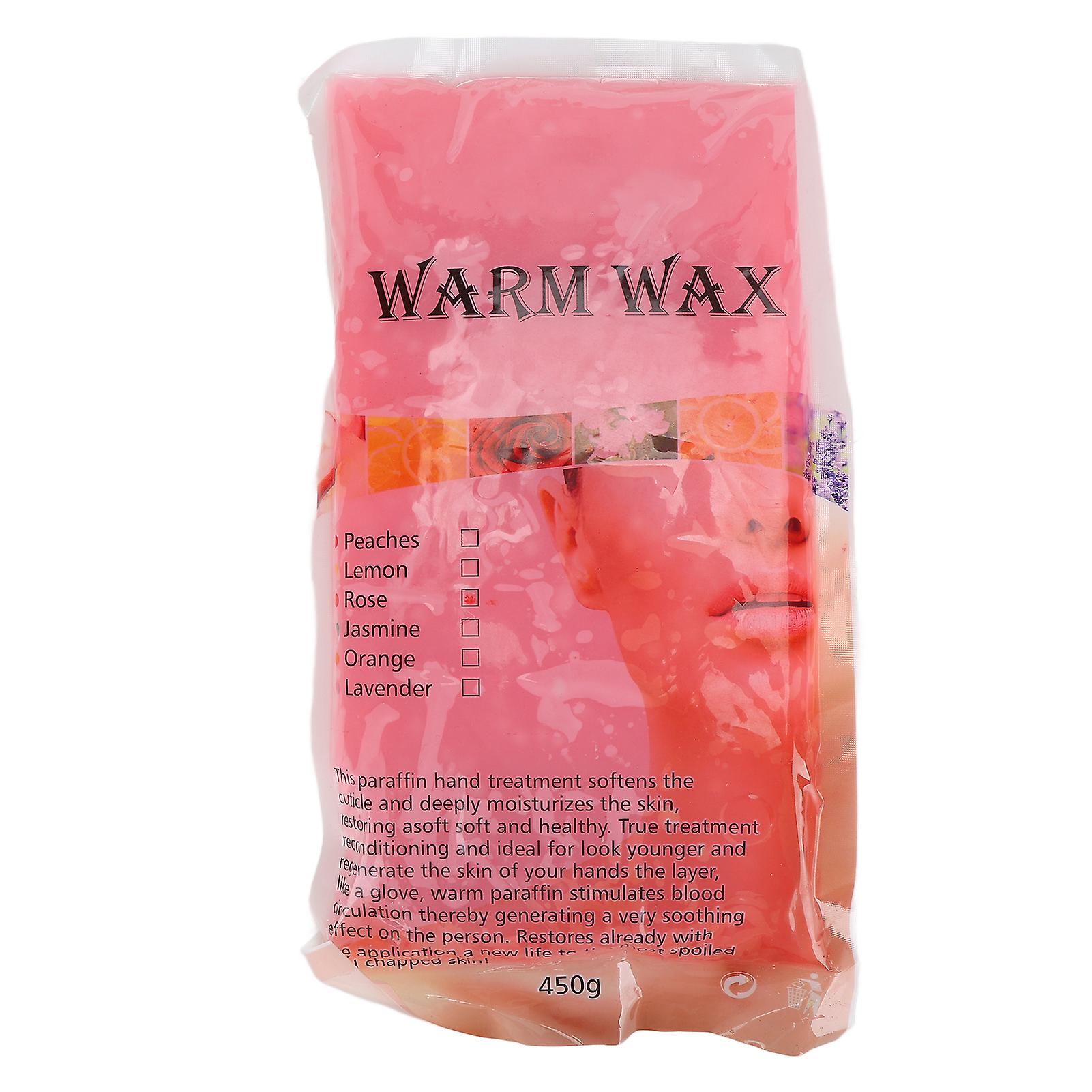 Paraffin Wax 450g Deeply Moisturising Paraffin Wax Beads Blocks For Hands Feet Dry Skin Stiff Muscles Pain Relievingrose