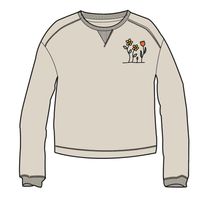 Bloom Hemp Sweatshirt - Birch