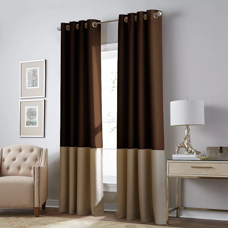 Window Curtainworks 1-Panel Kendall Lined Window Curtain