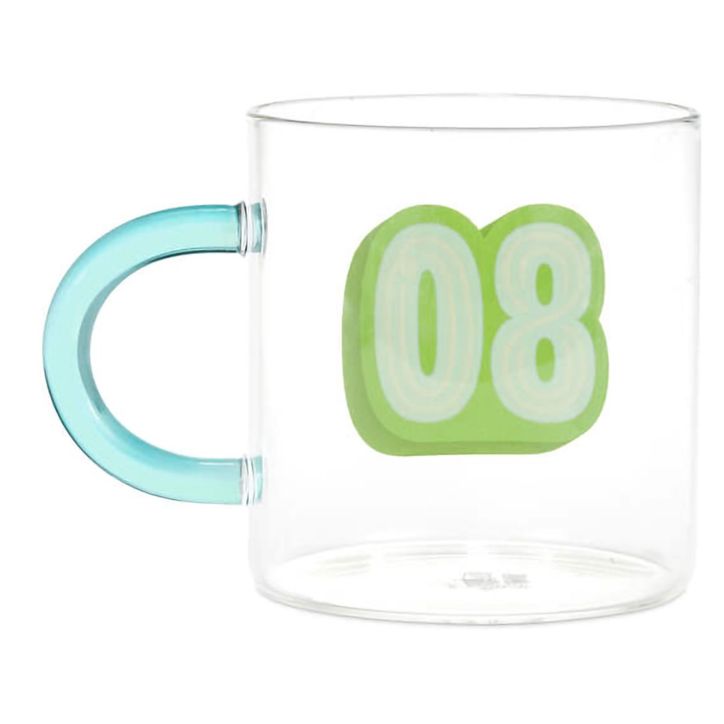 Hallmark  Glass 80th Birthday Mug, 17.5 oz.