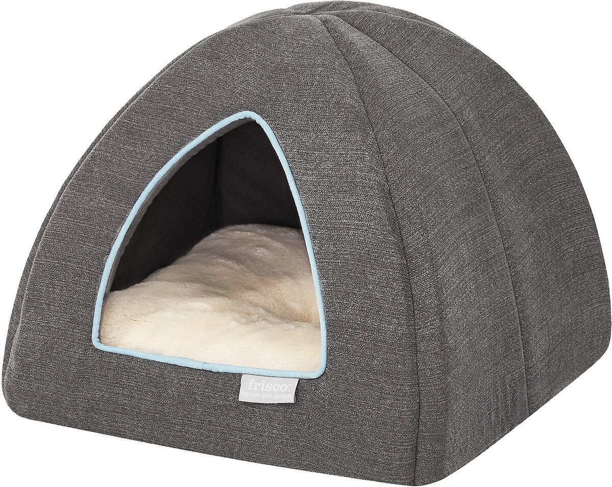 Frisco Igloo Covered Cat and Dog Bed