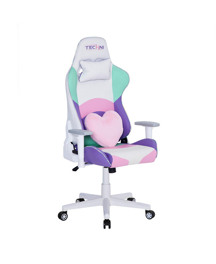 RTA Products Techni Sport PC Pink Gaming Chair