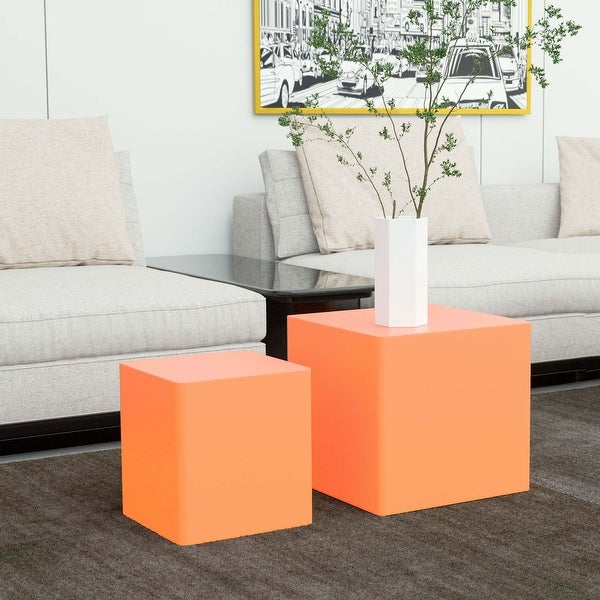 Square Side Table/Coffee Table/End table Set of 2