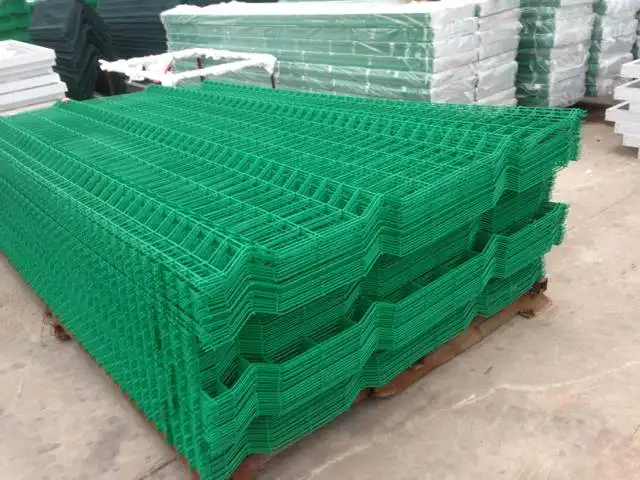 Factory Outdoor 3d bend Welded Wire Garden Fence 3D curved safety guardrail panel