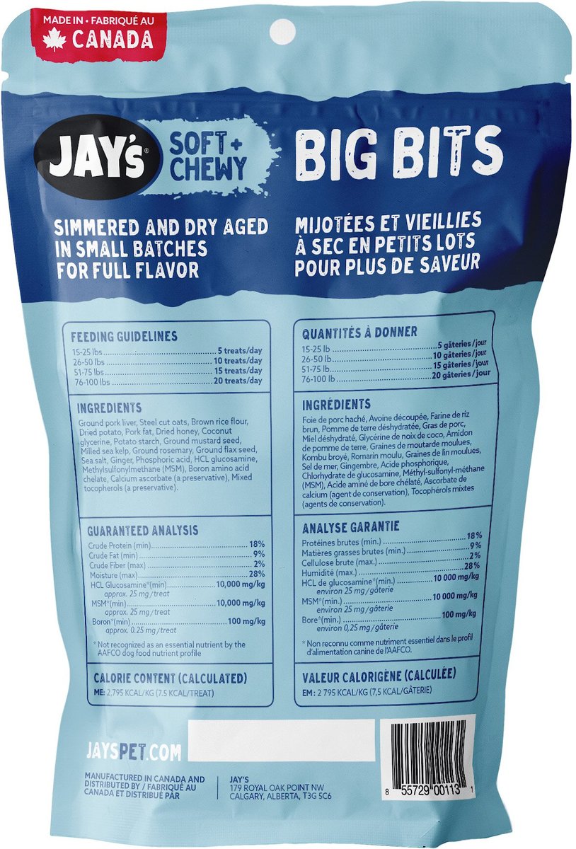 Jay's Soft and Chewy Big Bits Hip and Joint Dog Treats