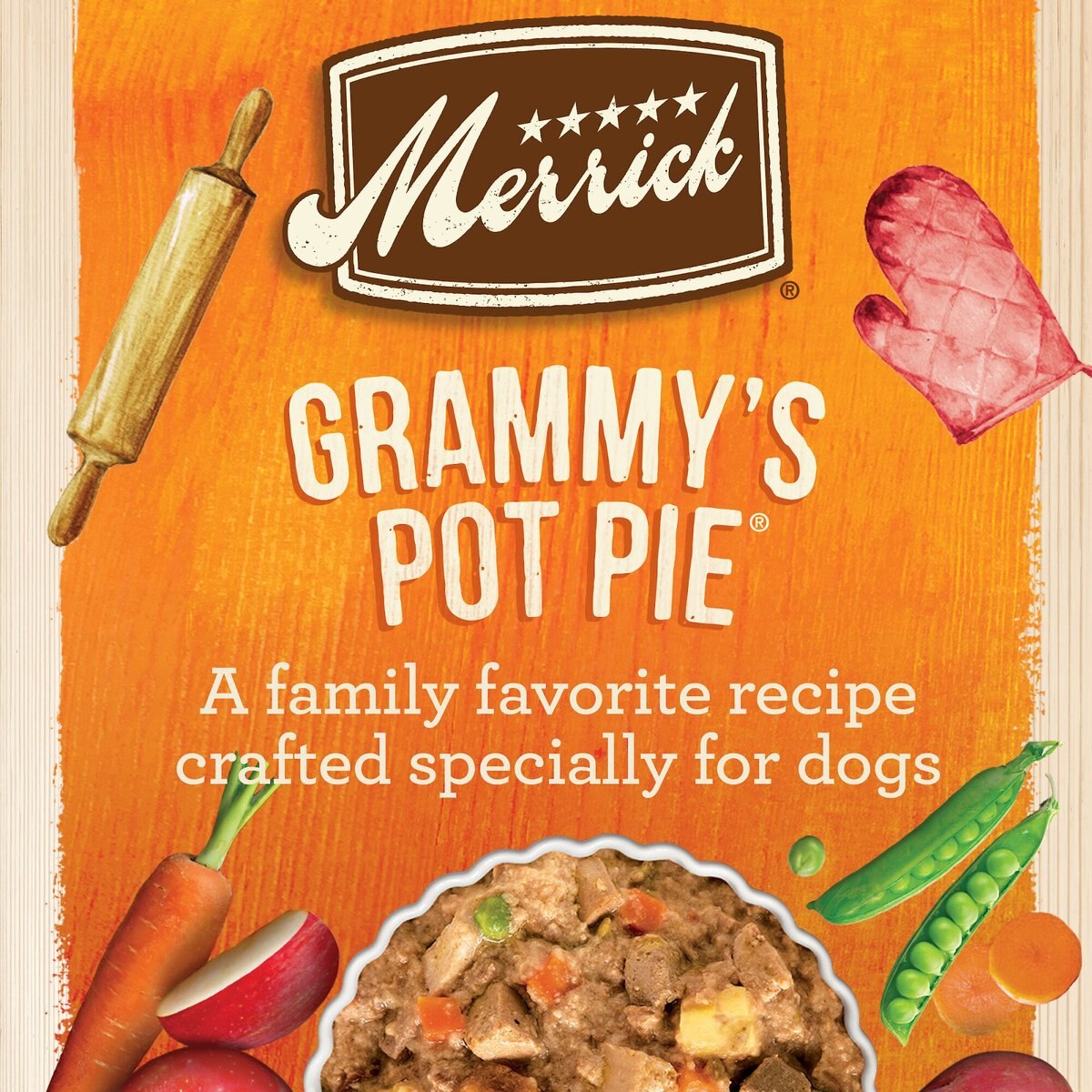 Merrick Grain-Free Grammy's Pot Pie Recipe Canned Dog Food