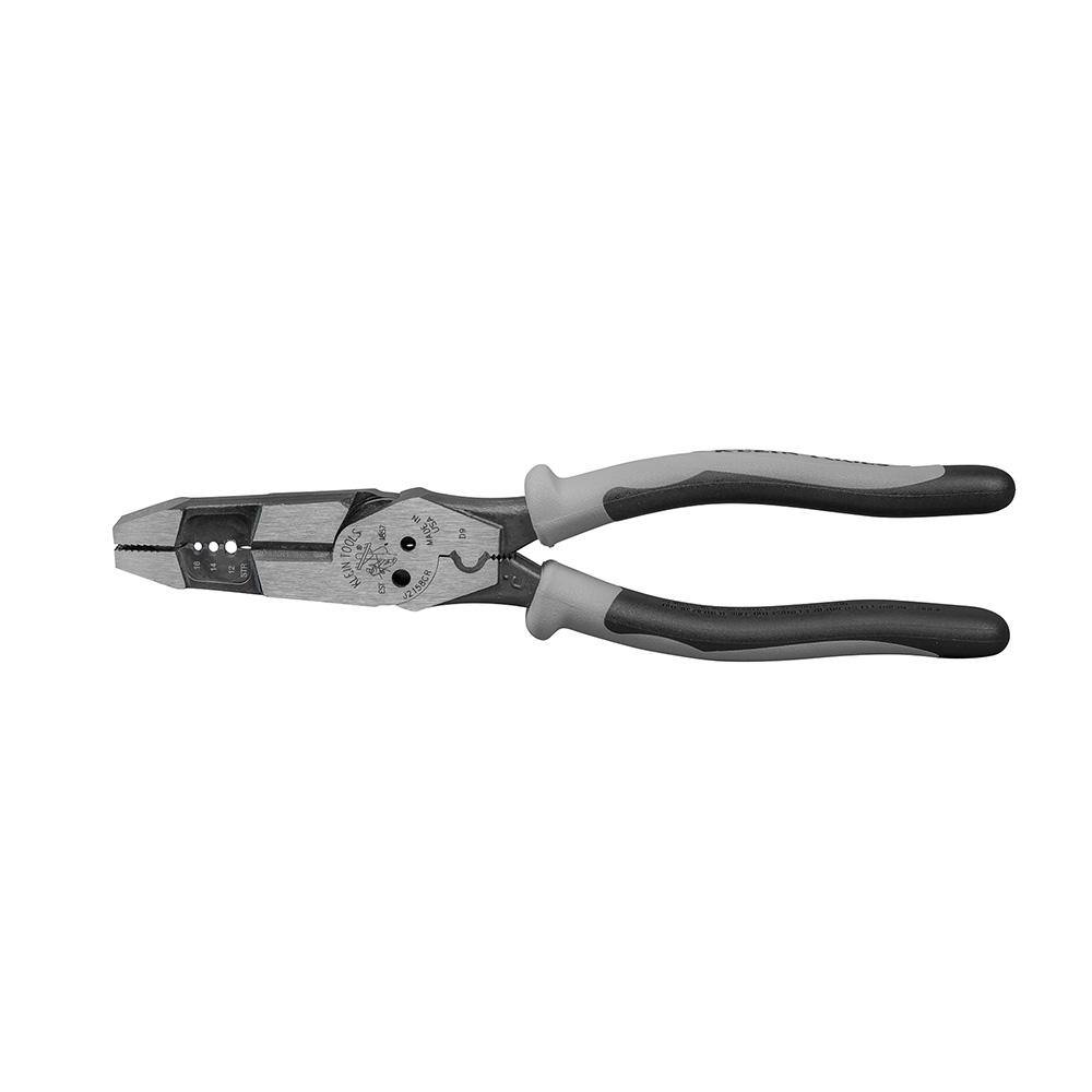 Klein Tools 8 in. Hybrid Pliers with Crimper J2158CRSEN