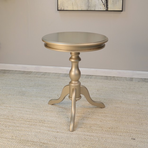 Paloma Side Table Champagne Carolina Chair amp Table