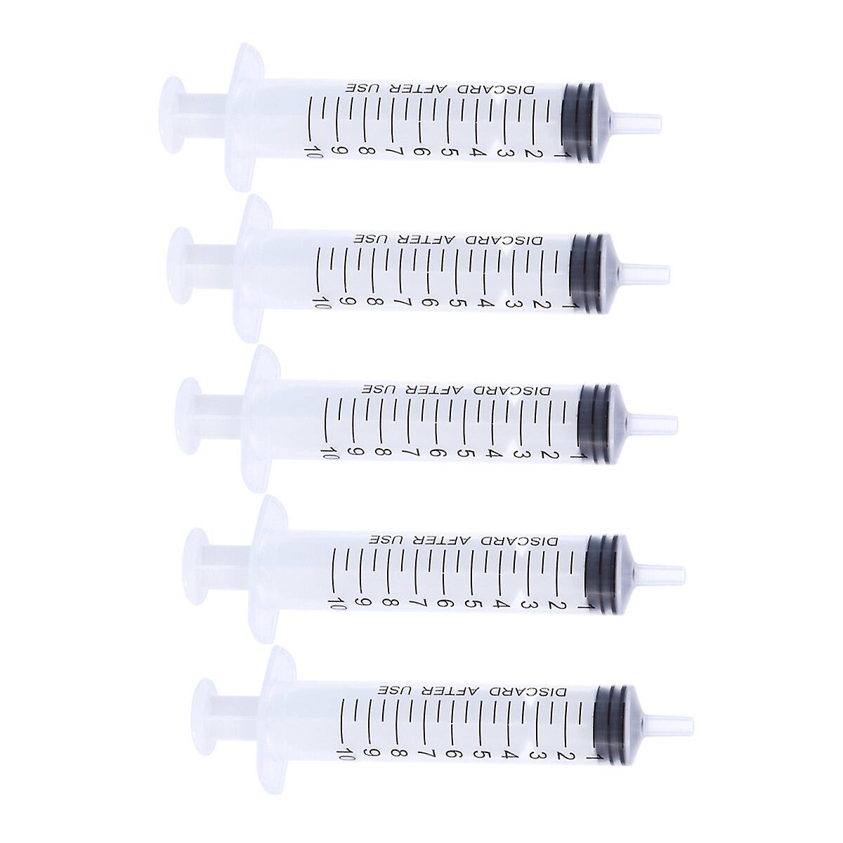 5 Pcs 10ml Luer Lock  Industrial Grade Glue Applicator  Without Needle