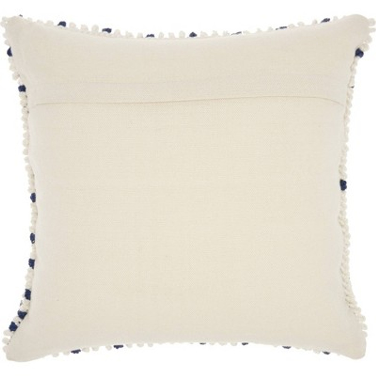 18x18 Indoor/Outdoor Dots Square Throw Pillow Navy - Mina Victory