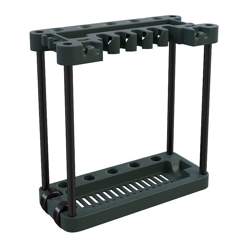 Stalwart Garden Tool Organizer Rolling Utility Cart