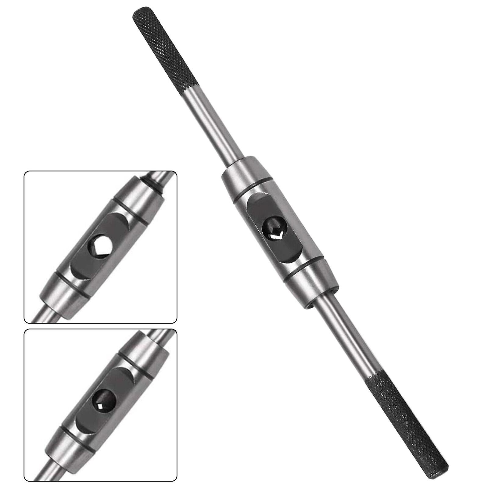 M6-m14 Adjustable Thread Tap Wrench Holder Hand Tapping Reamer Tool For Taps Die W12699164