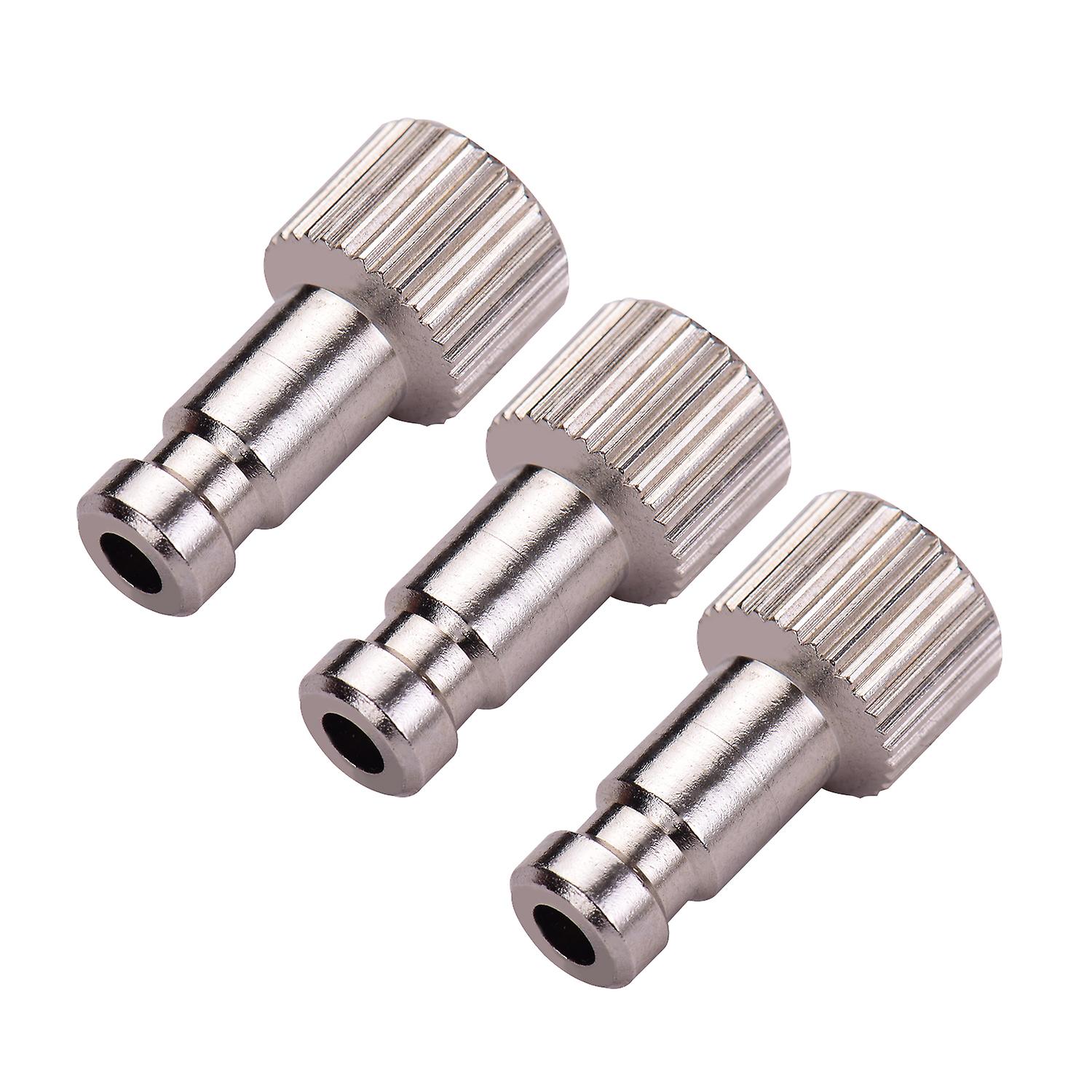 3 Male Fitting Silver 3pcs Male