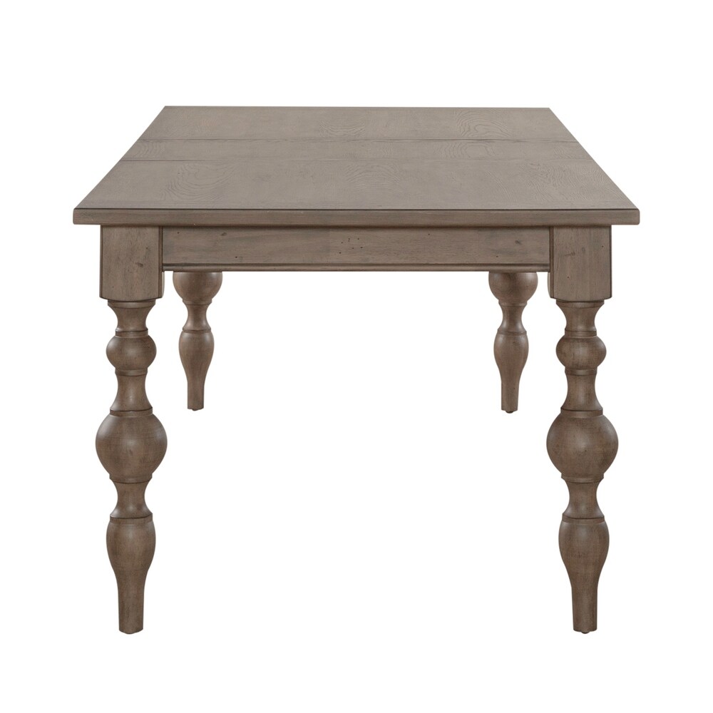 Americana Farmhouse Dusty Taupe 7 Piece Rectangular Table Set