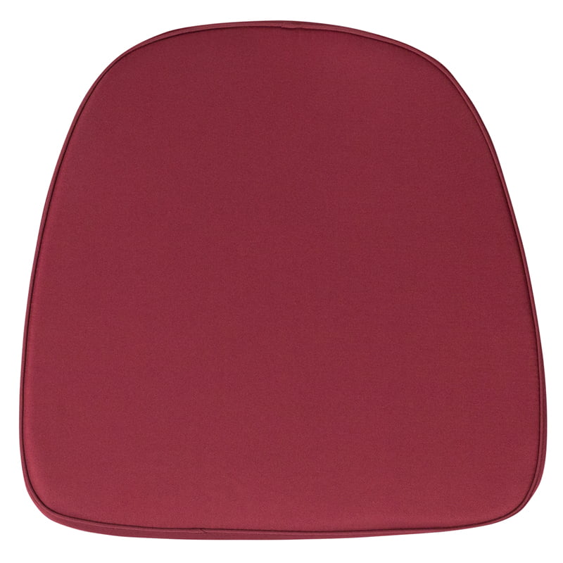 Flash Furniture Soft Burgundy Fabric Chiavari Chair Cushion