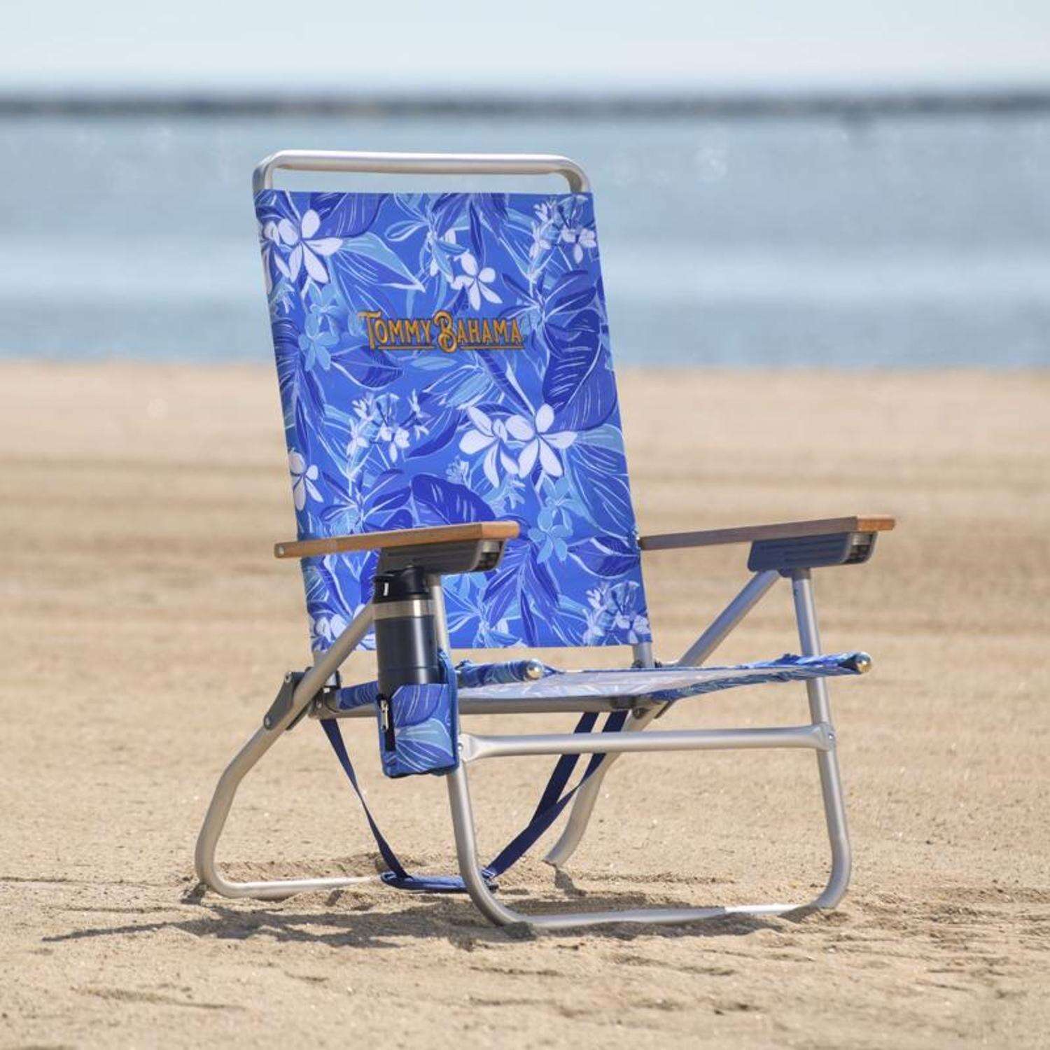 Tommy Bahama 4-Position Assorted Beach Folding Chair